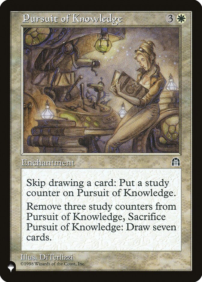 Pursuit of Knowledge [The List] | Exor Games Bridgewater