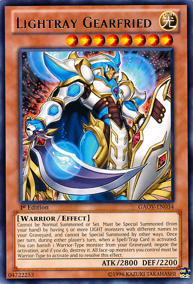 Lightray Gearfried [GAOV-EN034] Rare | Exor Games Bridgewater