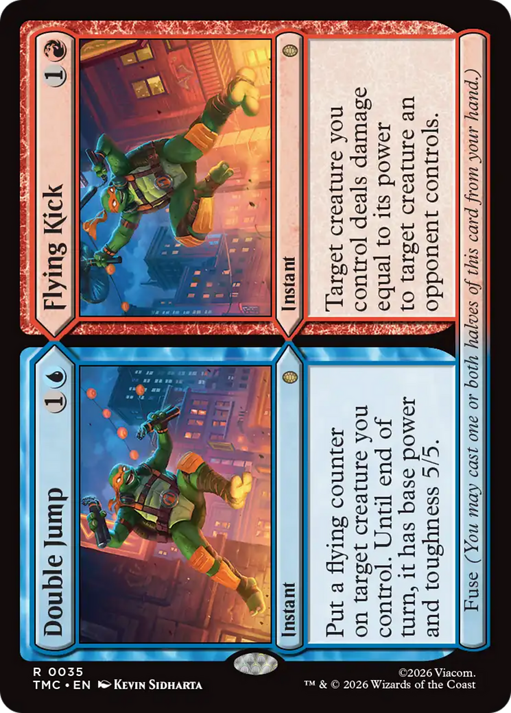 Double Jump // Flying Kick [Teenage Mutant Ninja Turtles Commander] | Exor Games Bridgewater