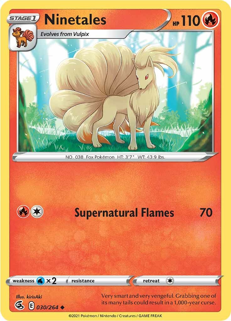 Ninetales (030/264) [Sword & Shield: Fusion Strike] | Exor Games Bridgewater