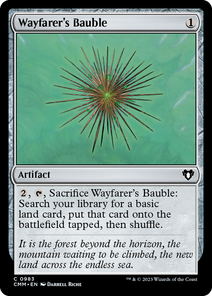 Wayfarer's Bauble [Commander Masters] | Exor Games Bridgewater