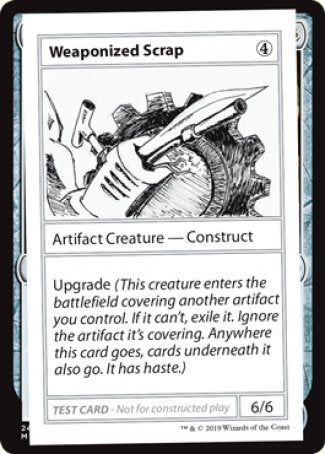 Weaponized Scrap (2021 Edition) [Mystery Booster Playtest Cards] | Exor Games Bridgewater