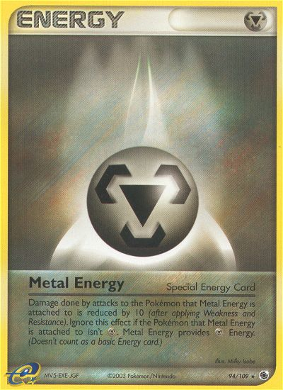 Metal Energy (94/109) [EX: Ruby & Sapphire] | Exor Games Bridgewater