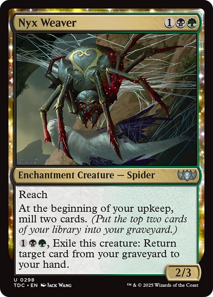 Nyx Weaver [Tarkir: Dragonstorm Commander] | Exor Games Bridgewater