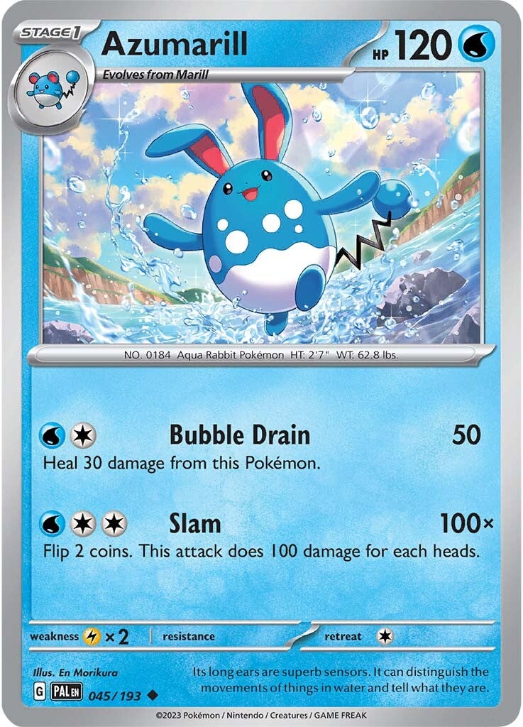 Azumarill (045/193) [Scarlet & Violet: Paldea Evolved] | Exor Games Bridgewater