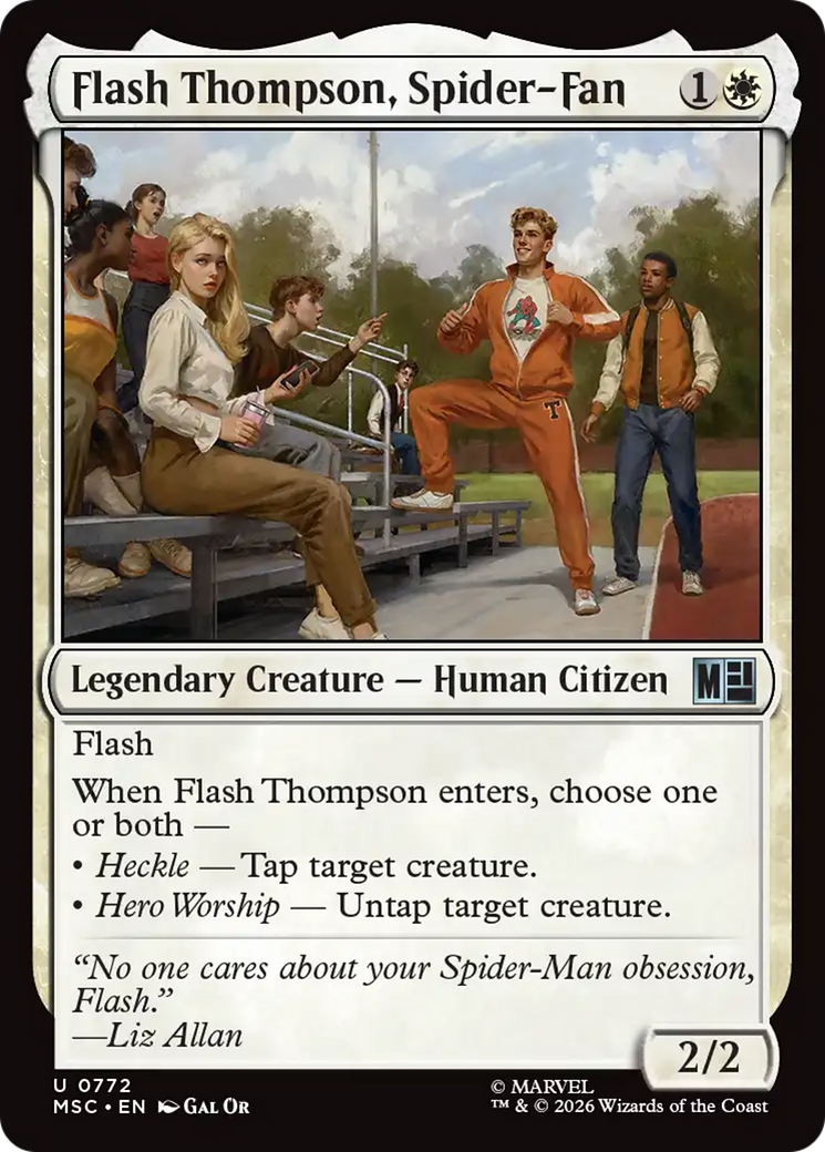 Flash Thompson, Spider-Fan [Marvel Super Heroes Commander] | Exor Games Bridgewater