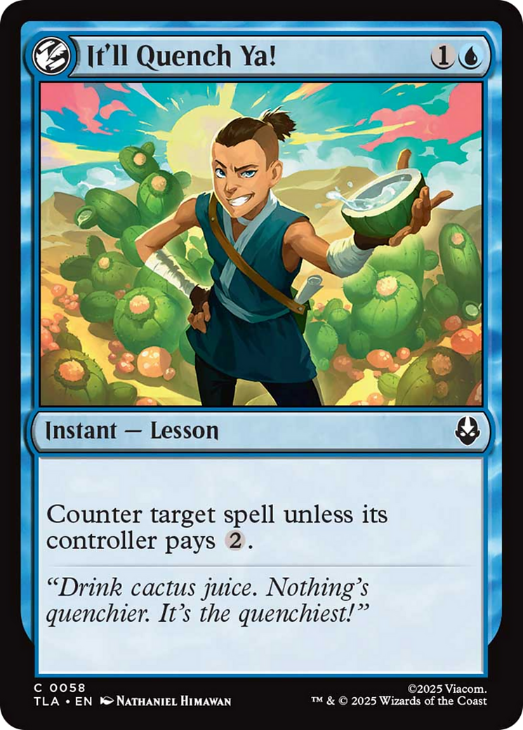 It'll Quench Ya! [Avatar: The Last Airbender] | Exor Games Bridgewater
