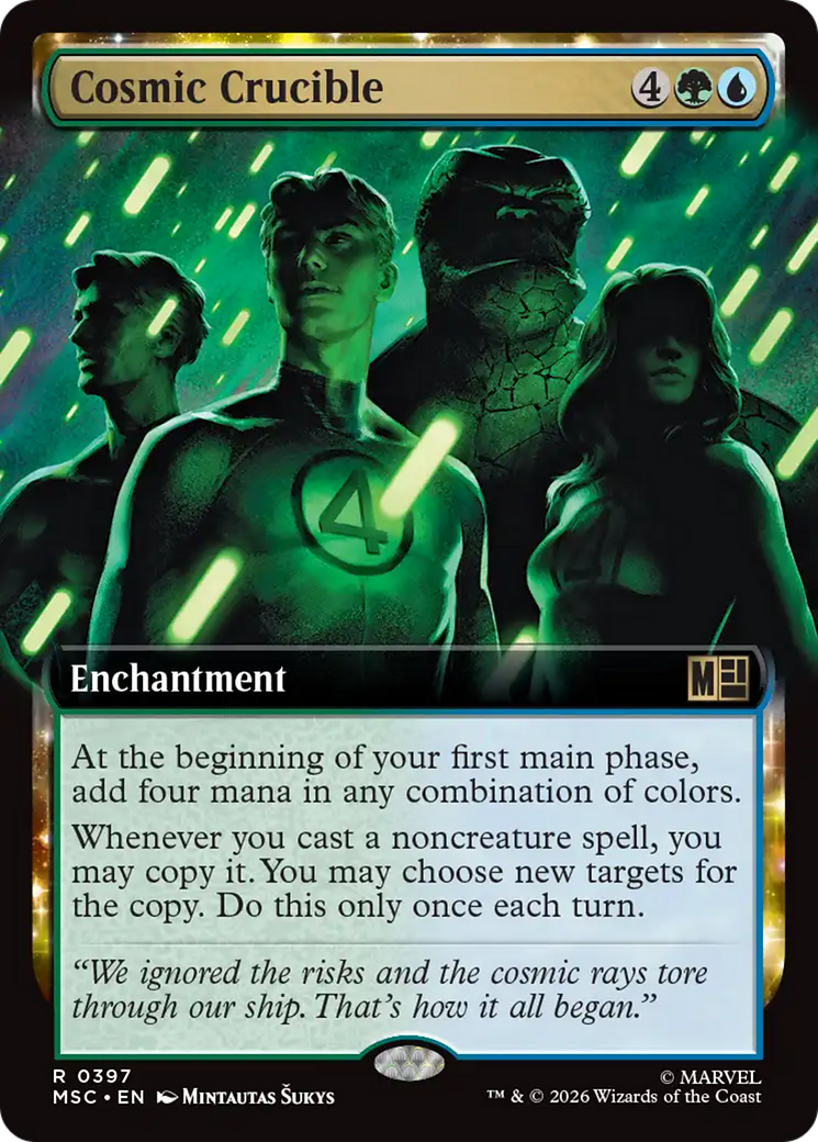 Cosmic Crucible (Extended Art) [Marvel Super Heroes Commander] | Exor Games Bridgewater