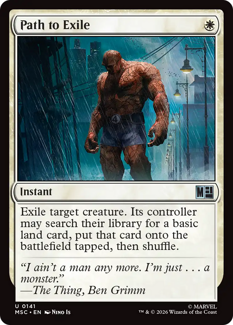 Path to Exile (Surge Foil) [Marvel Super Heroes Commander] | Exor Games Bridgewater