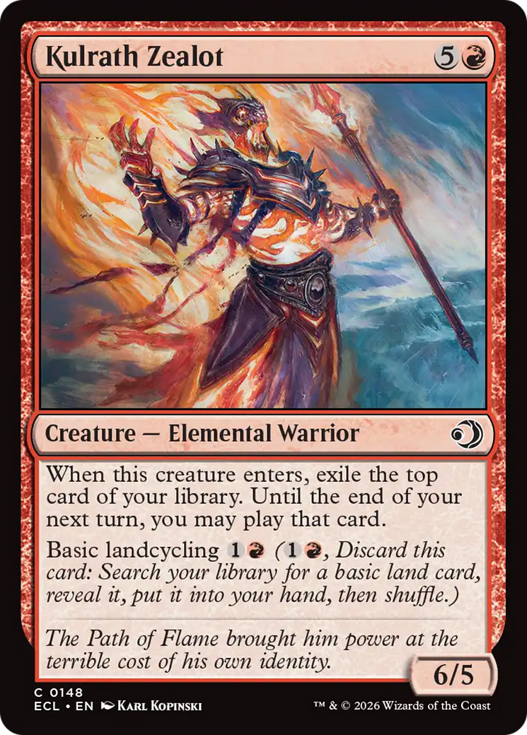 Kulrath Zealot [Lorwyn Eclipsed] | Exor Games Bridgewater