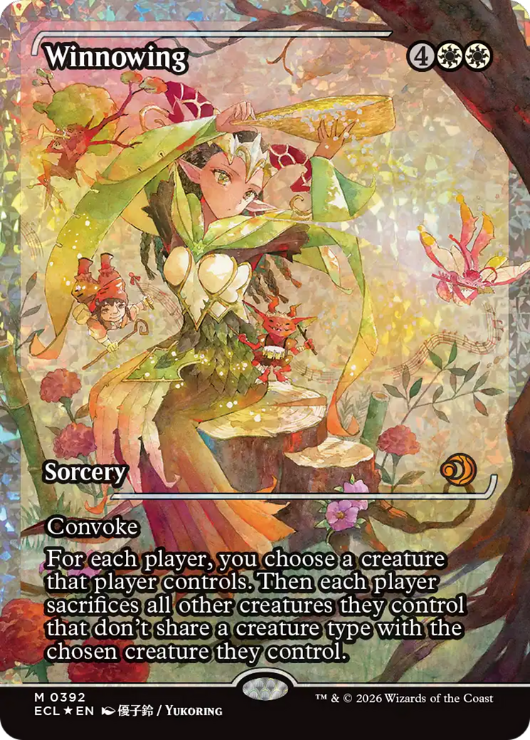 Winnowing (Showcase) (Fracture Foil) [Lorwyn Eclipsed] | Exor Games Bridgewater