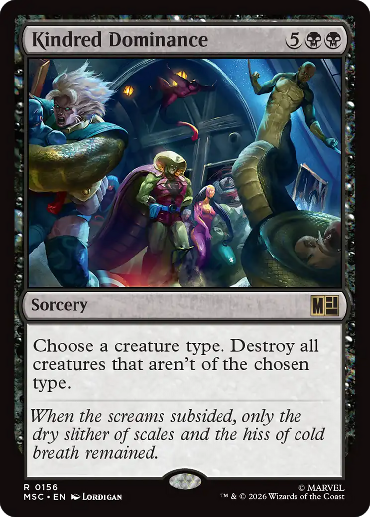 Kindred Dominance (Surge Foil) [Marvel Super Heroes Commander] | Exor Games Bridgewater