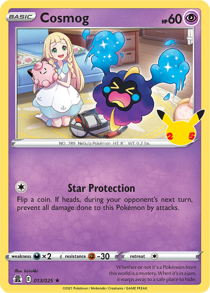 Cosmog (013/025) [Celebrations: 25th Anniversary] | Exor Games Bridgewater