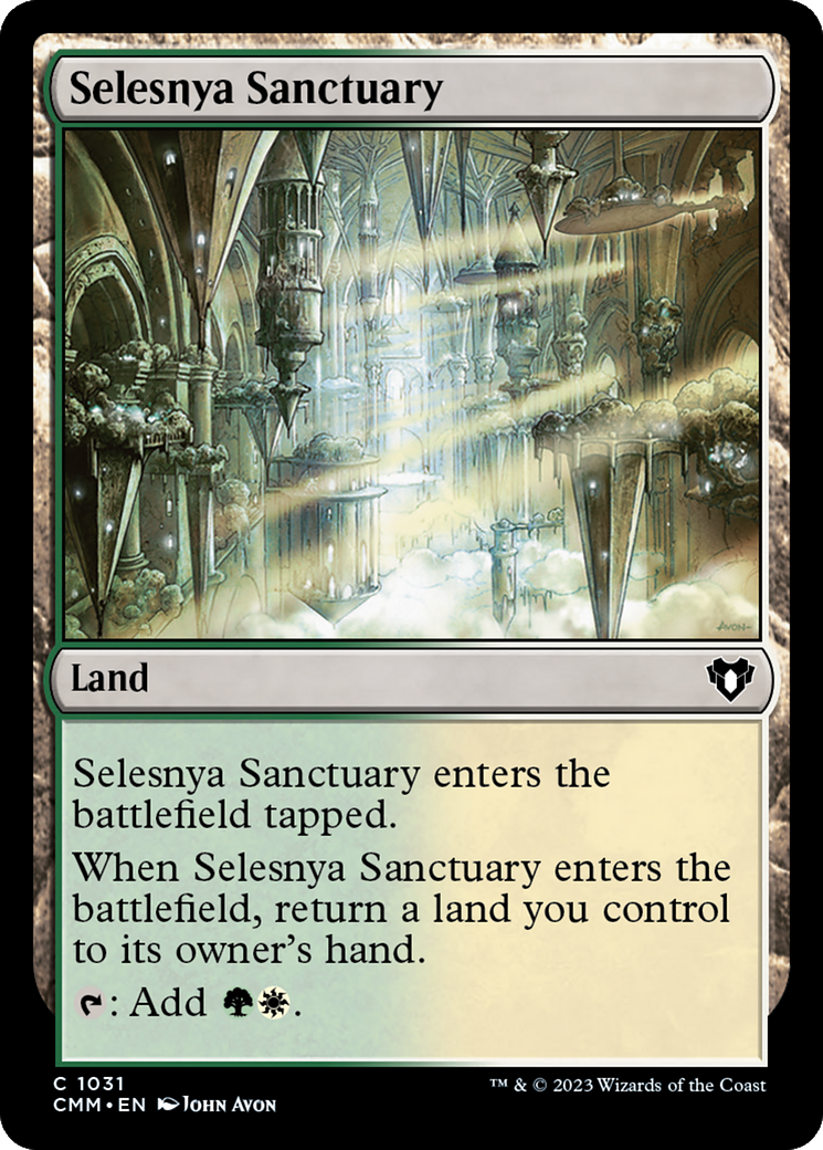 Selesnya Sanctuary [Commander Masters] | Exor Games Bridgewater