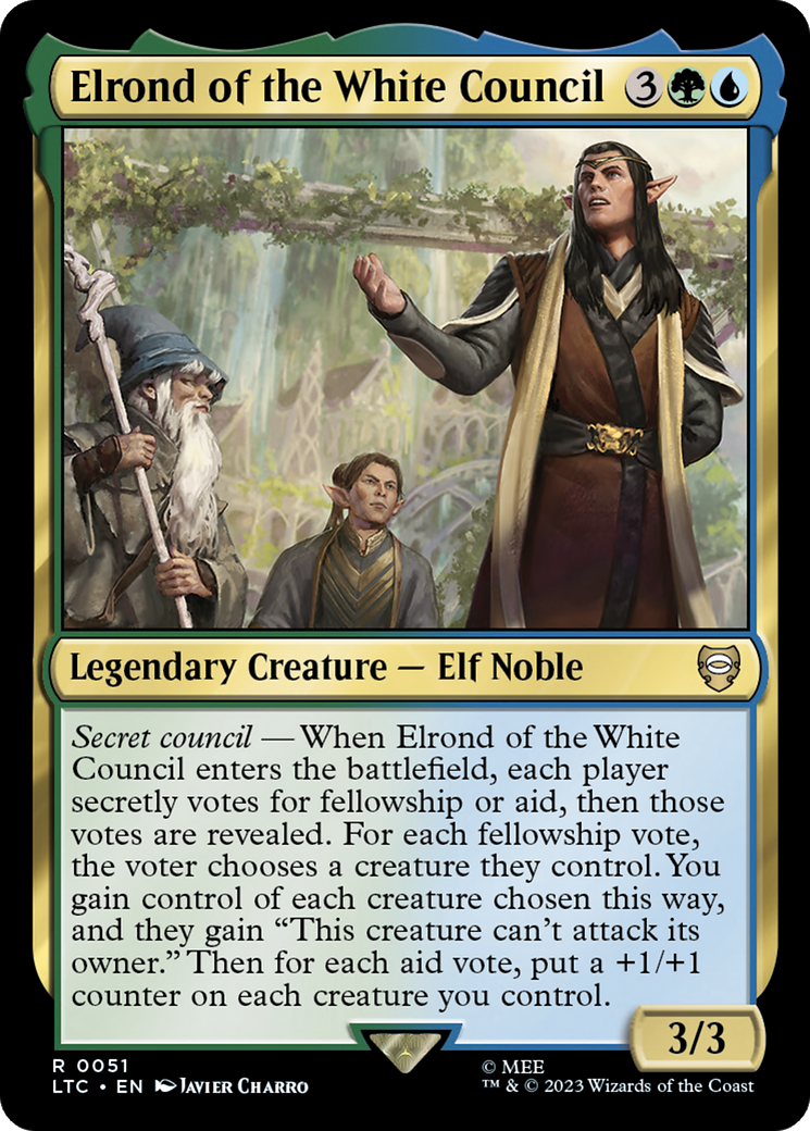 Elrond of the White Council [The Lord of the Rings: Tales of Middle-Earth Commander] | Exor Games Bridgewater