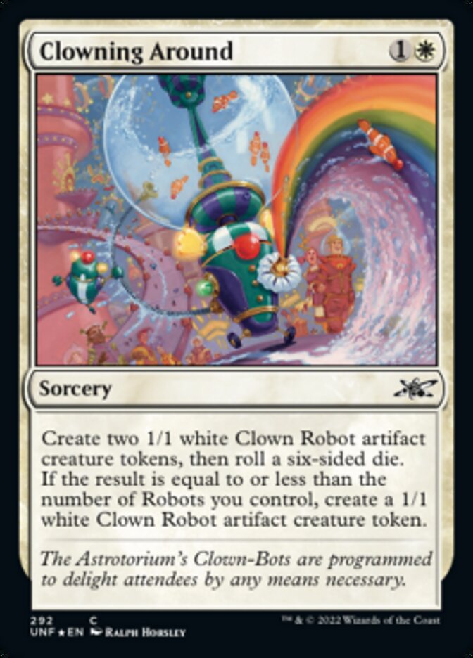 Clowning Around (Galaxy Foil) [Unfinity] | Exor Games Bridgewater