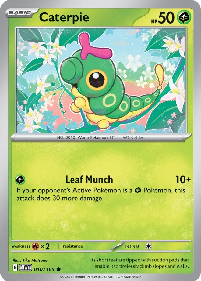 Caterpie (010/165) [Scarlet & Violet: 151] | Exor Games Bridgewater