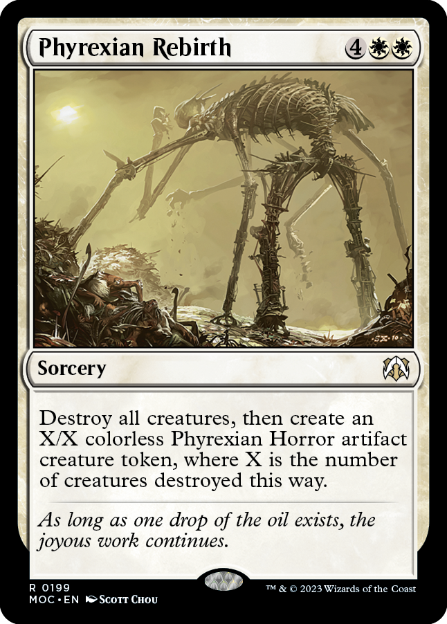 Phyrexian Rebirth [March of the Machine Commander] | Exor Games Bridgewater