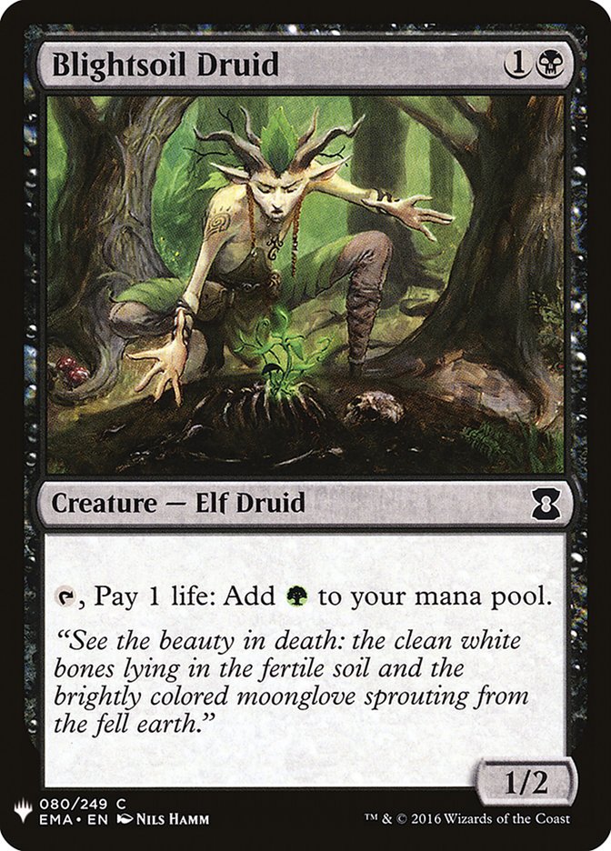 Blightsoil Druid [Mystery Booster] | Exor Games Bridgewater