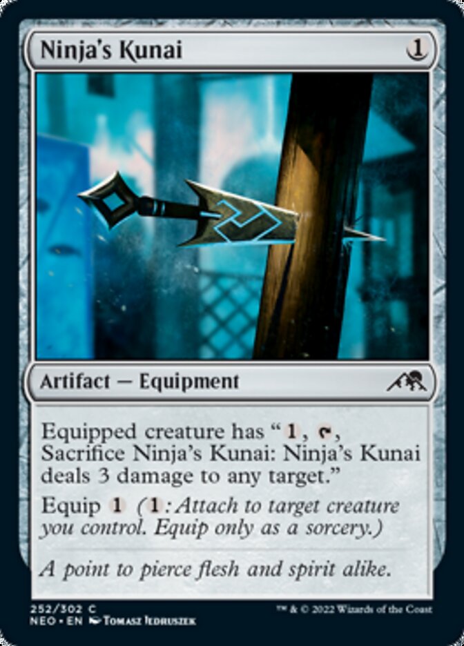 Ninja's Kunai [Kamigawa: Neon Dynasty] | Exor Games Bridgewater