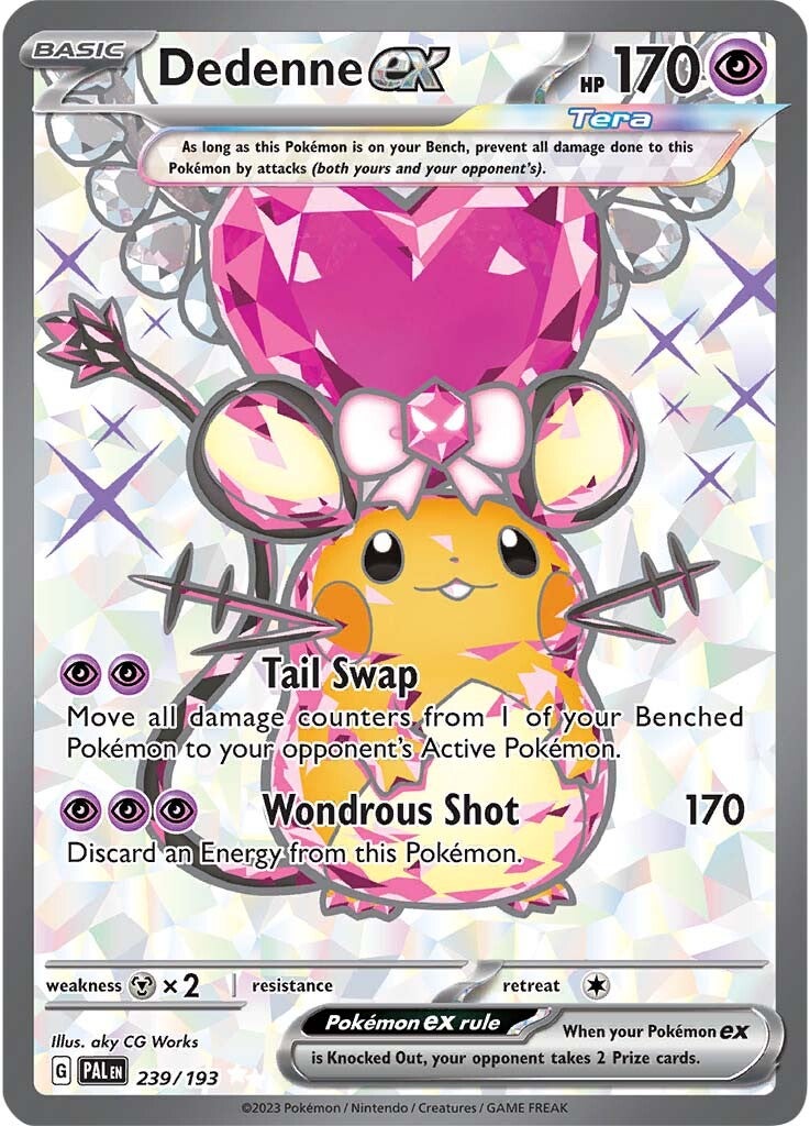 Dedenne ex (239/193) [Scarlet & Violet: Paldea Evolved] | Exor Games Bridgewater