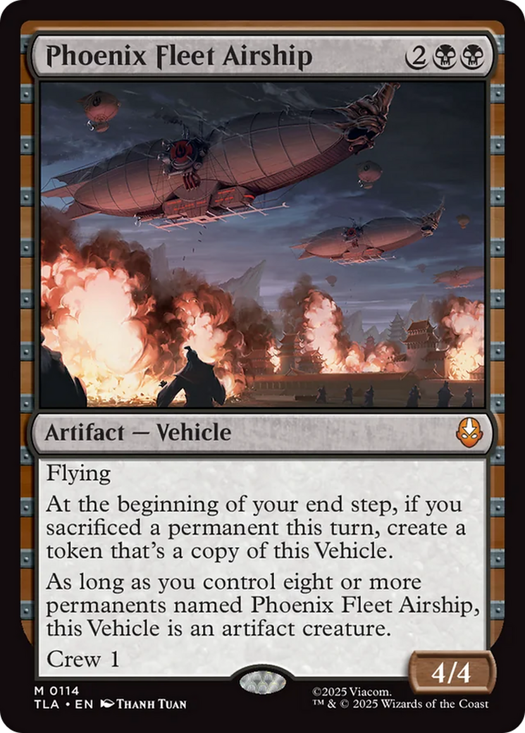 Phoenix Fleet Airship [Avatar: The Last Airbender] | Exor Games Bridgewater