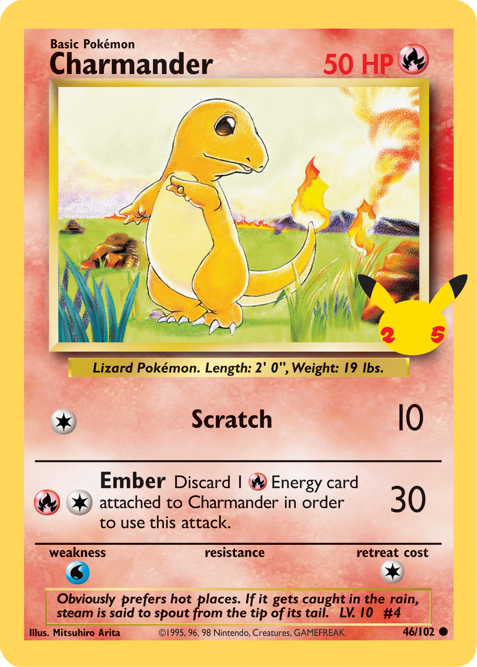 Charmander (46/102) (Jumbo Card) [First Partner Pack] | Exor Games Bridgewater