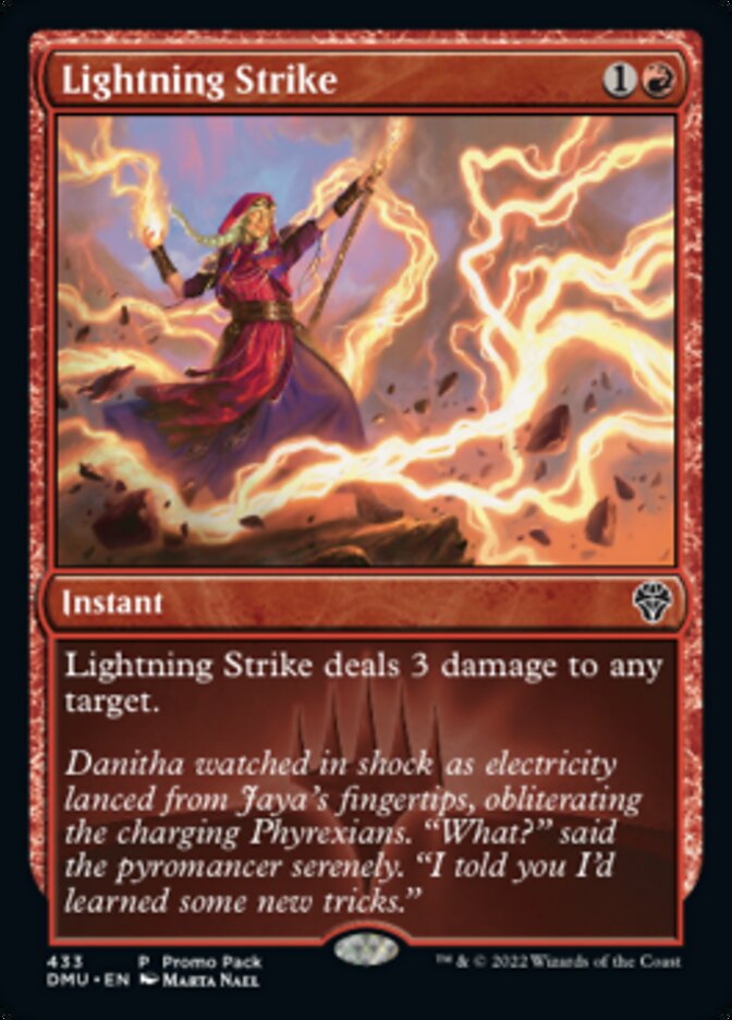 Lightning Strike (Promo Pack) [Dominaria United Promos] | Exor Games Bridgewater