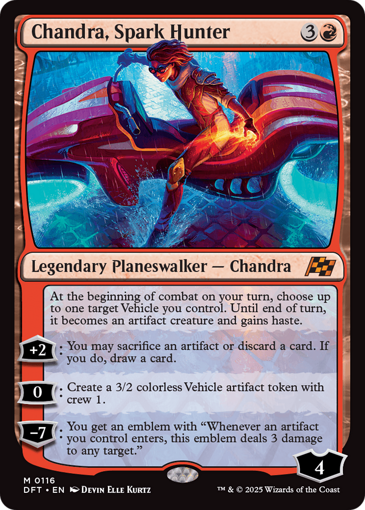 Chandra, Spark Hunter [Aetherdrift] | Exor Games Bridgewater