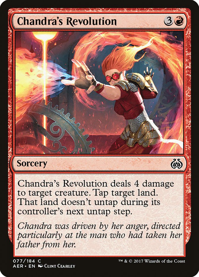 Chandra's Revolution [Aether Revolt] | Exor Games Bridgewater