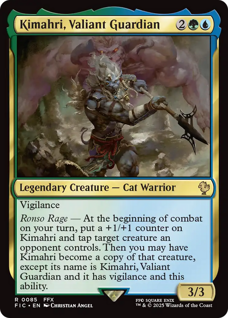 Kimahri, Valiant Guardian [FINAL FANTASY Commander] | Exor Games Bridgewater