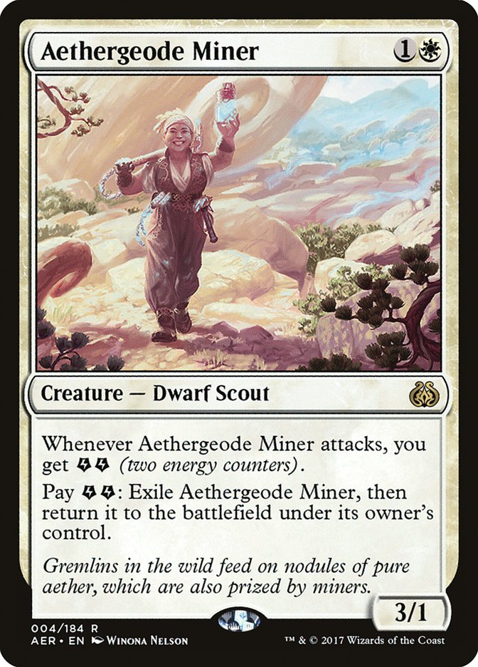 Aethergeode Miner [Aether Revolt] | Exor Games Bridgewater