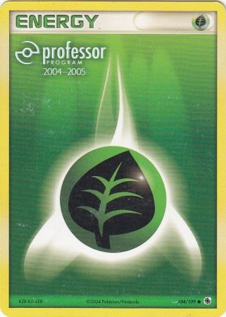 Grass Energy (104/109) (2004 2005) [Professor Program Promos] | Exor Games Bridgewater