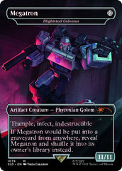 Blightsteel Colossus - Megatron (Borderless) [Secret Lair Drop Series] | Exor Games Bridgewater