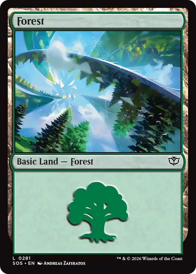 Forest (0281) [Secrets of Strixhaven] | Exor Games Bridgewater
