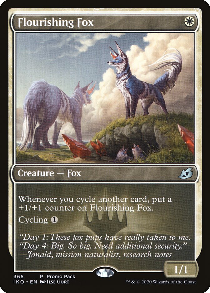 Flourishing Fox (Promo Pack) [Ikoria: Lair of Behemoths Promos] | Exor Games Bridgewater