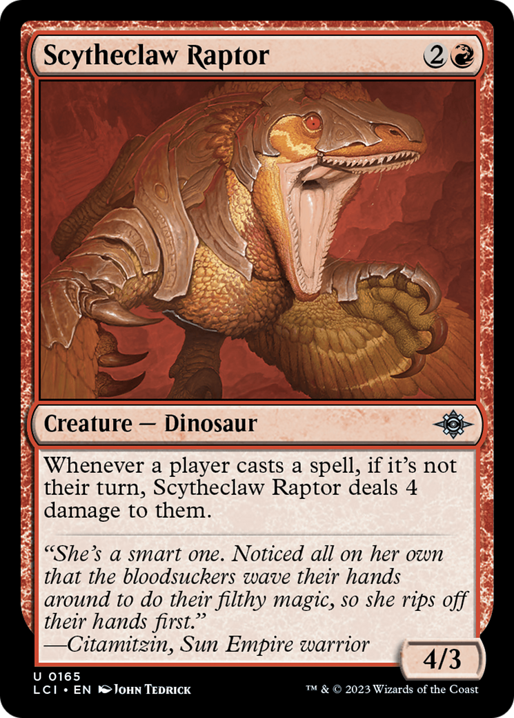 Scytheclaw Raptor [The Lost Caverns of Ixalan] | Exor Games Bridgewater