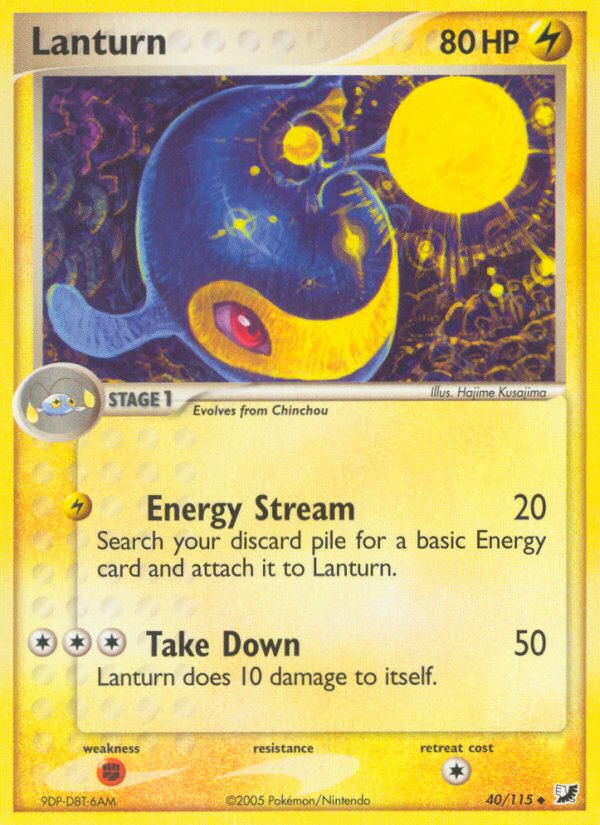 Lanturn (40/115) [EX: Unseen Forces] | Exor Games Bridgewater