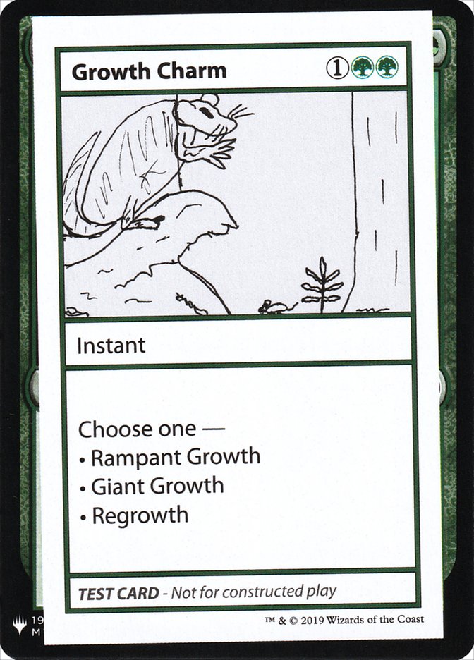 Growth Charm [Mystery Booster Playtest Cards] | Exor Games Bridgewater