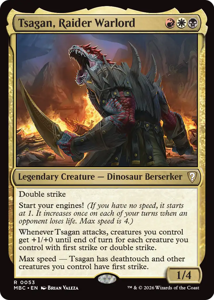 Tsagan, Raider Warlord [Mystery Booster: Commander Edition] | Exor Games Bridgewater