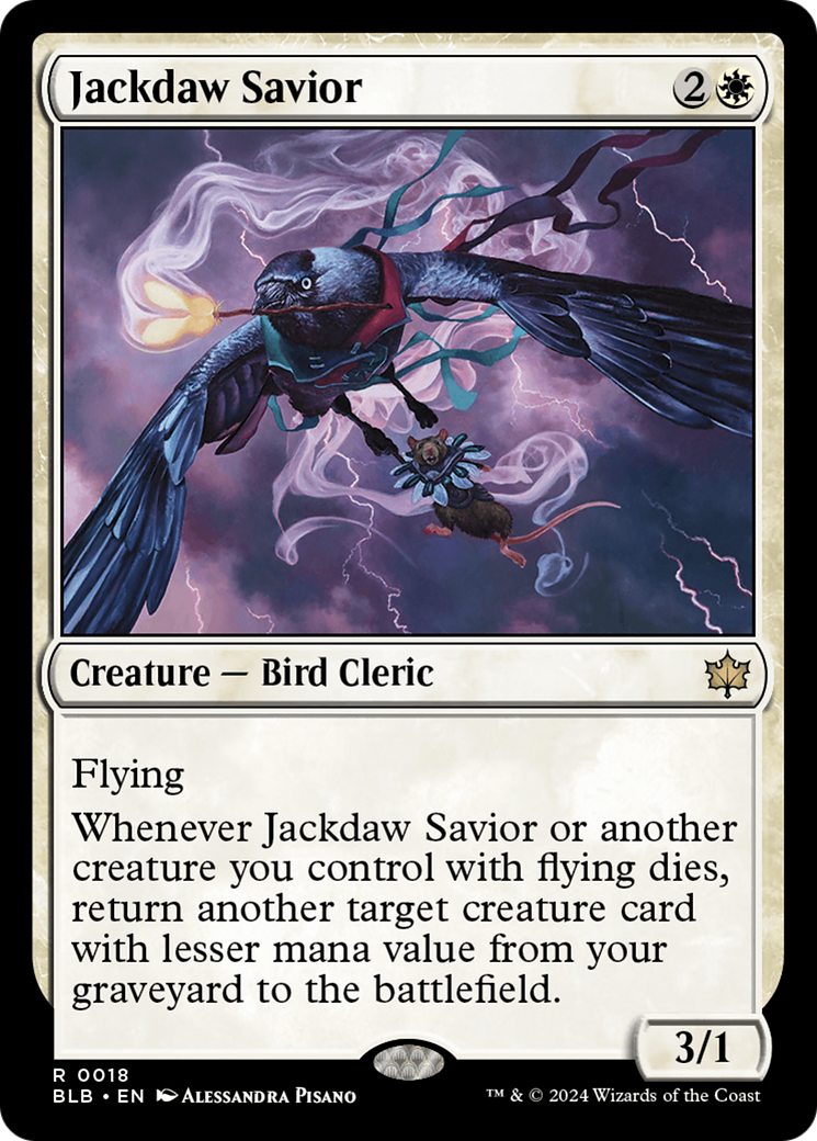 Jackdaw Savior [Bloomburrow] | Exor Games Bridgewater