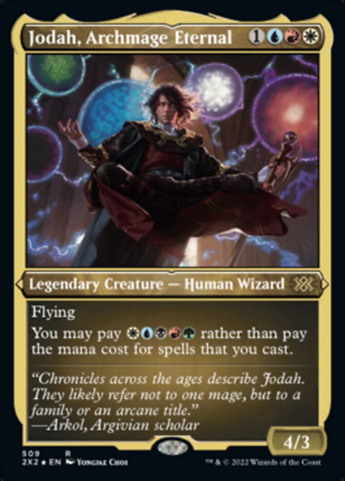 Jodah, Archmage Eternal (Foil Etched) [Double Masters 2022] | Exor Games Bridgewater