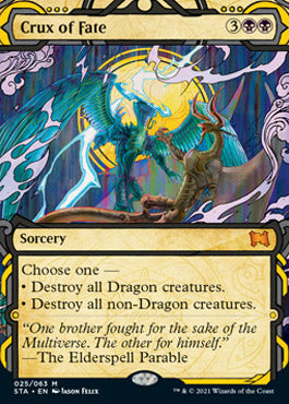 Crux of Fate (Foil Etched) [Strixhaven: Mystical Archive] | Exor Games Bridgewater