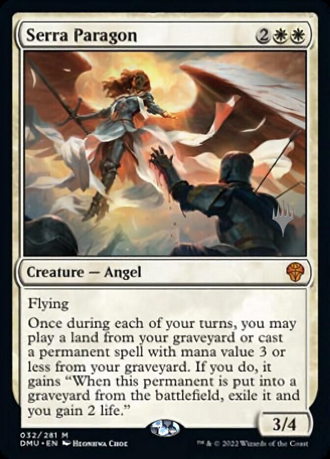 Serra Paragon (Promo Pack) [Dominaria United Promos] | Exor Games Bridgewater