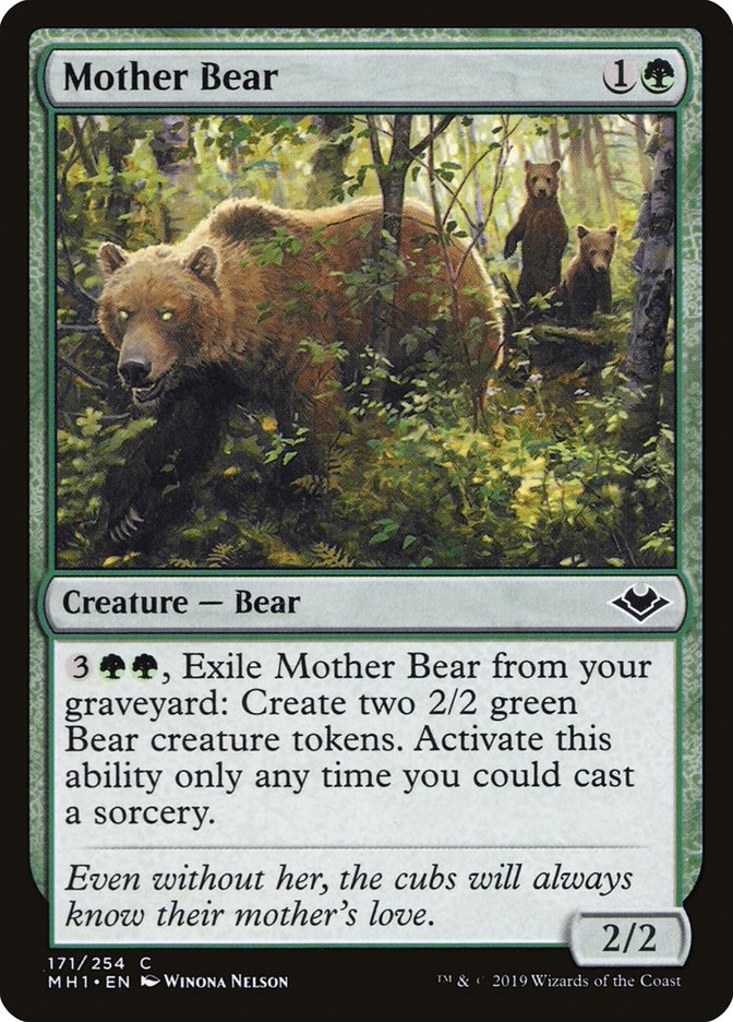 Mother Bear [Modern Horizons] | Exor Games Bridgewater