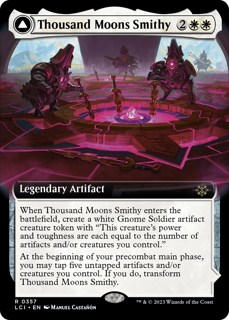Thousand Moons Smithy (Extended Art) // Barracks of the Thousand [The Lost Caverns of Ixalan] | Exor Games Bridgewater