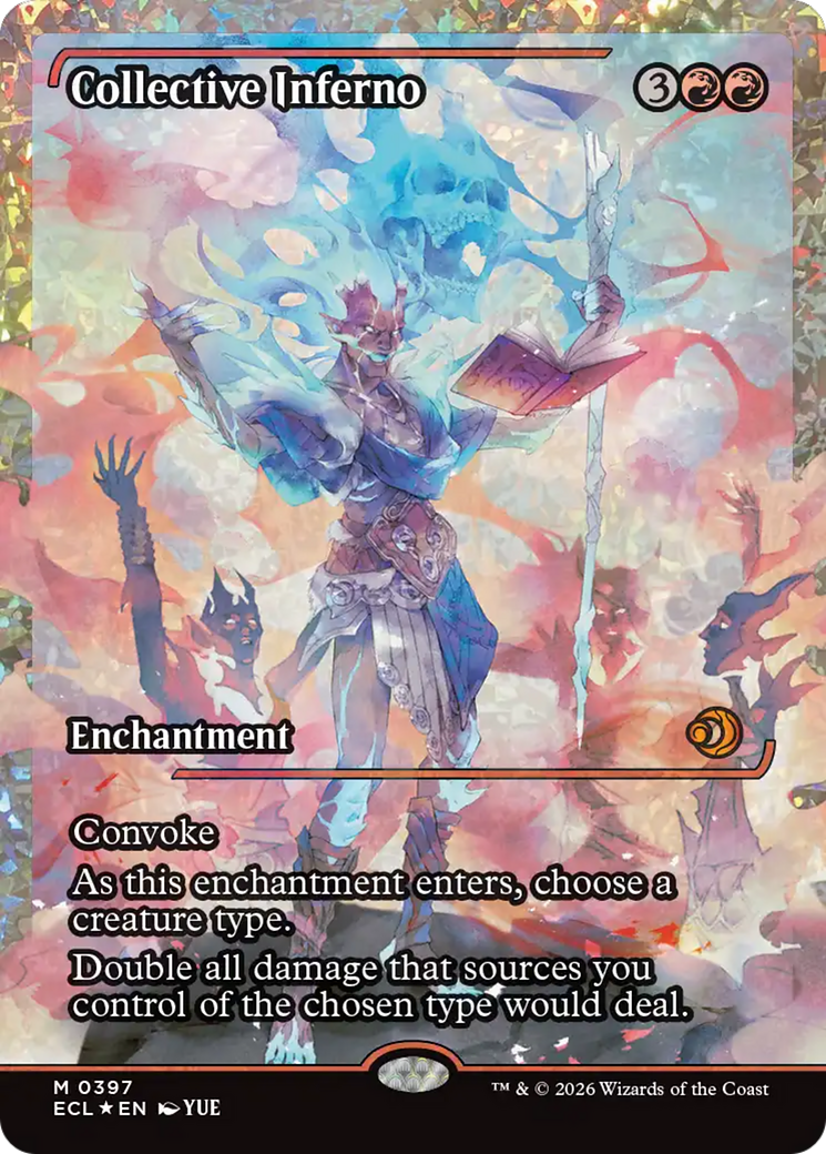 Collective Inferno (Showcase) (Fracture Foil) [Lorwyn Eclipsed] | Exor Games Bridgewater