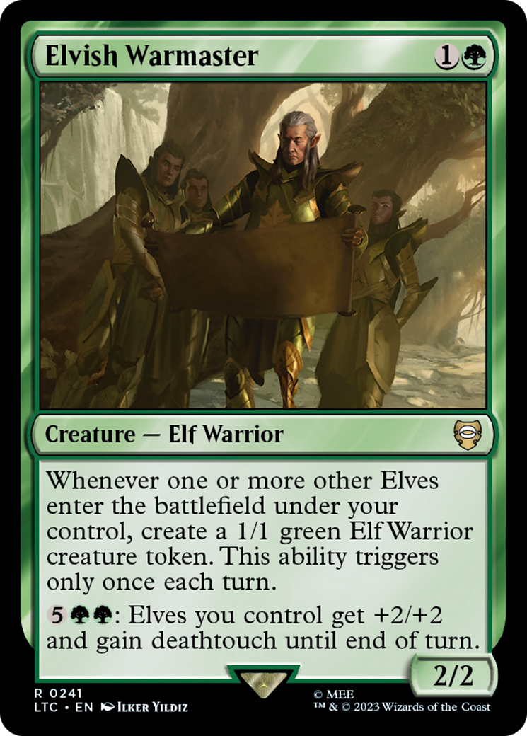 Elvish Warmaster [The Lord of the Rings: Tales of Middle-Earth Commander] | Exor Games Bridgewater