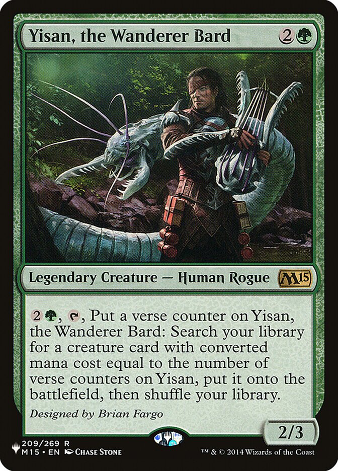 Yisan, the Wanderer Bard [The List] | Exor Games Bridgewater