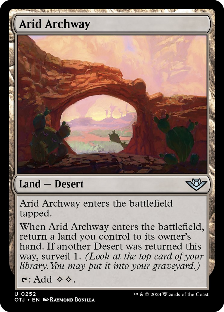 Arid Archway [Outlaws of Thunder Junction] | Exor Games Bridgewater